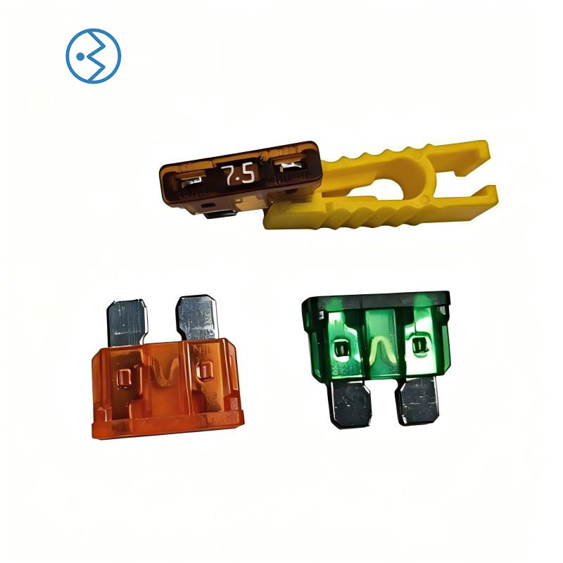 ATC中号汽车插片保险丝（认证白字）